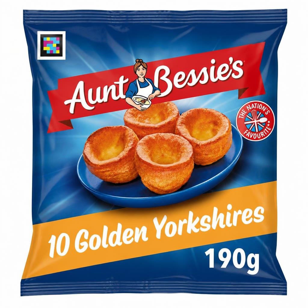 Aunt Bessie's 10 Glorious Golden Yorkshire Puddings 190g