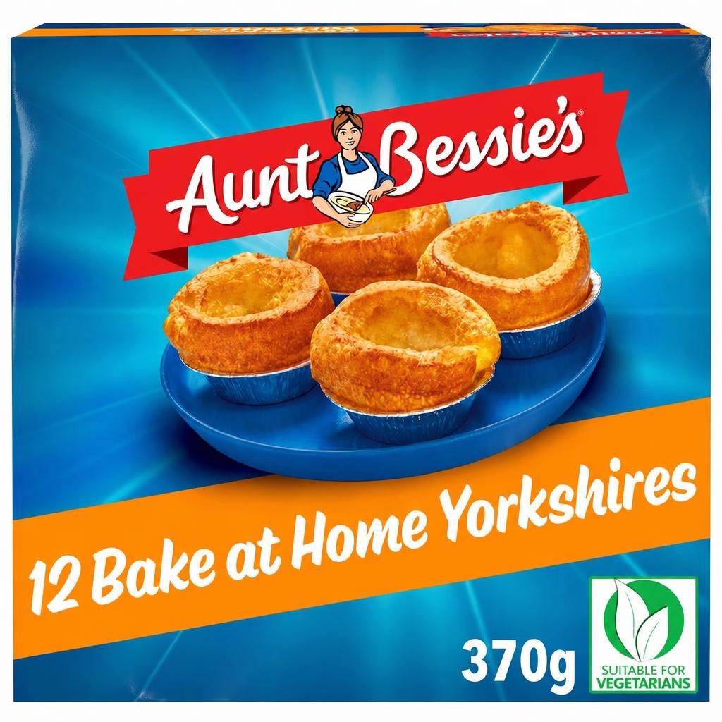 Aunt Bessie's 12 Bake At Home Yorkshires 370G