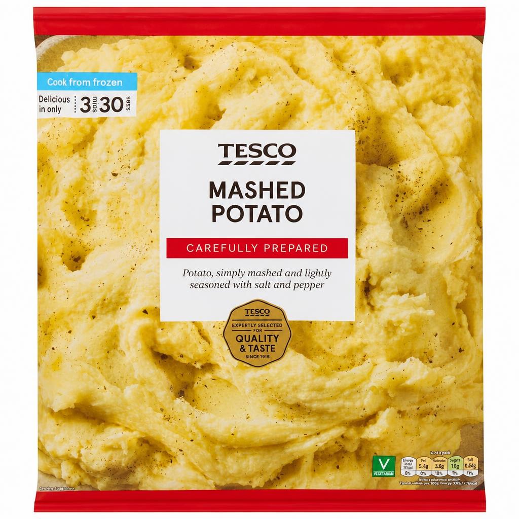 Tesco Mashed Potato 900G