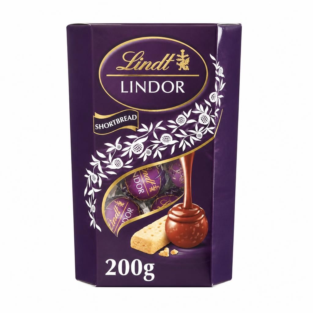 Lindt Lindor Shortbread Truffles 200g