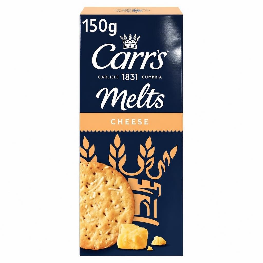 Carr's Melts Cheese Crackers 150g