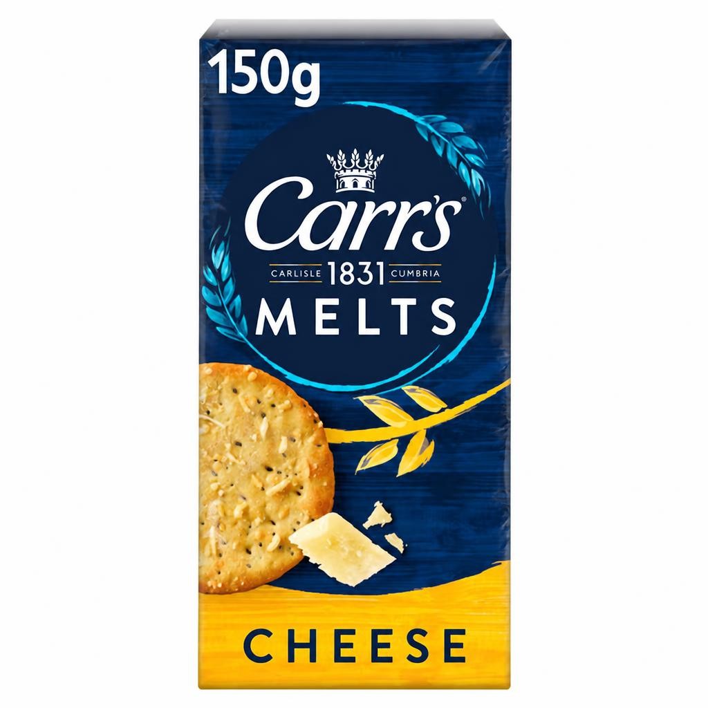 Carr's Melts Cheese Crackers 150g