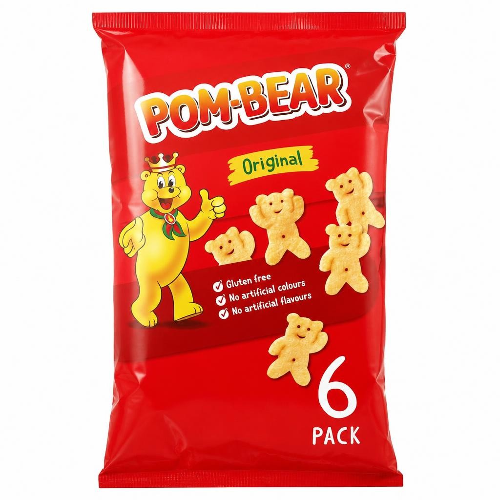 Pom-Bear Original Multipack Crisps 6x13g