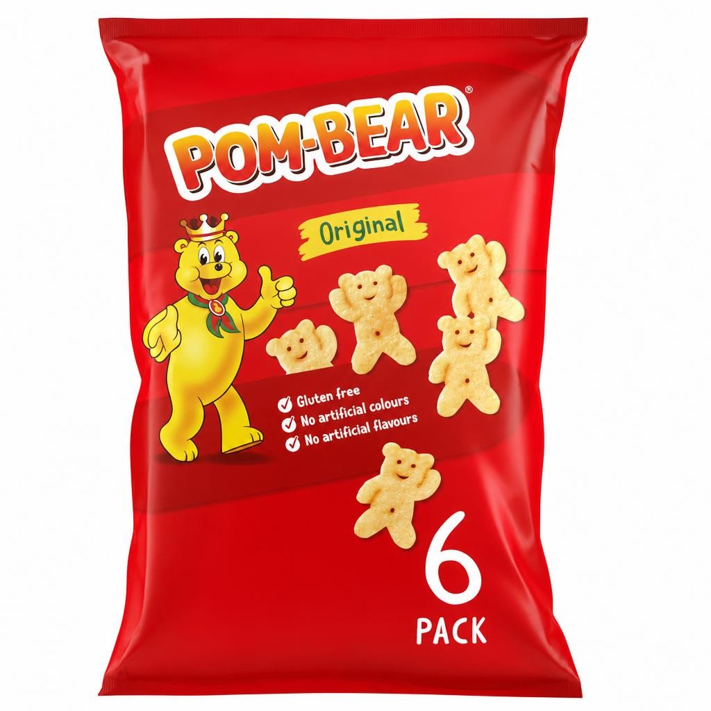 Pom-Bear Original Multipack Crisps 6x13g