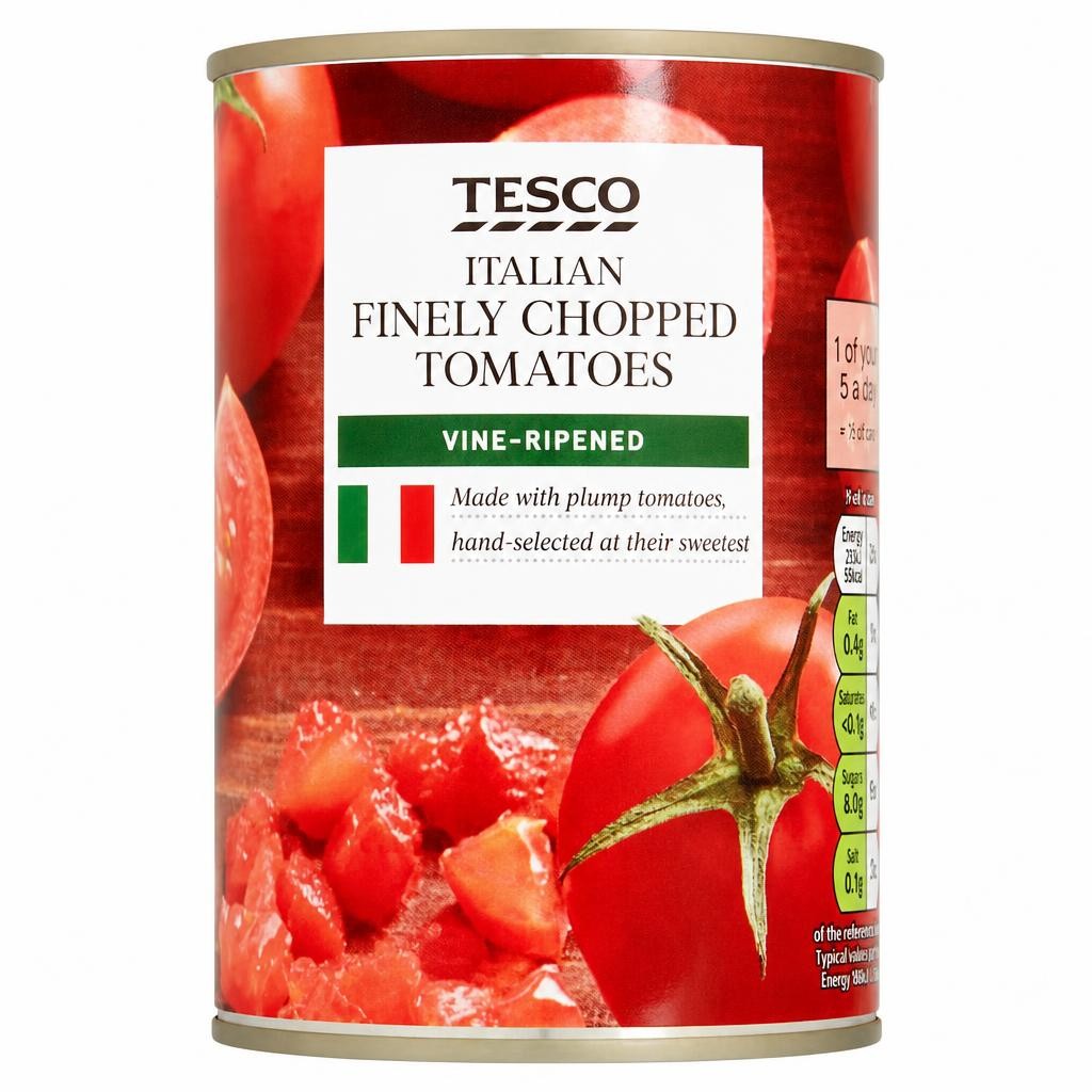 Tesco Italian Finely Chopped Tomatoes 400G