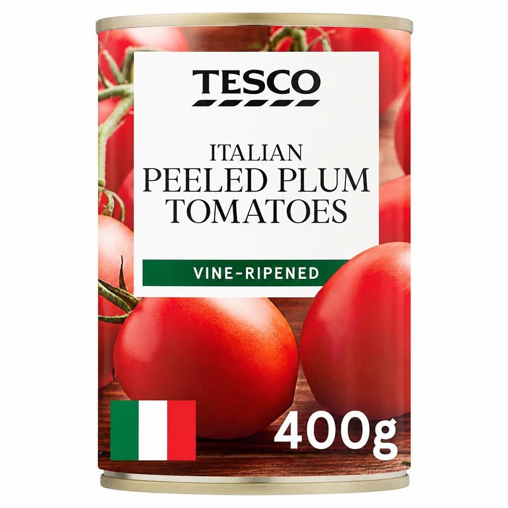 Tesco Italian Peeled Plum Tomatoes 400G