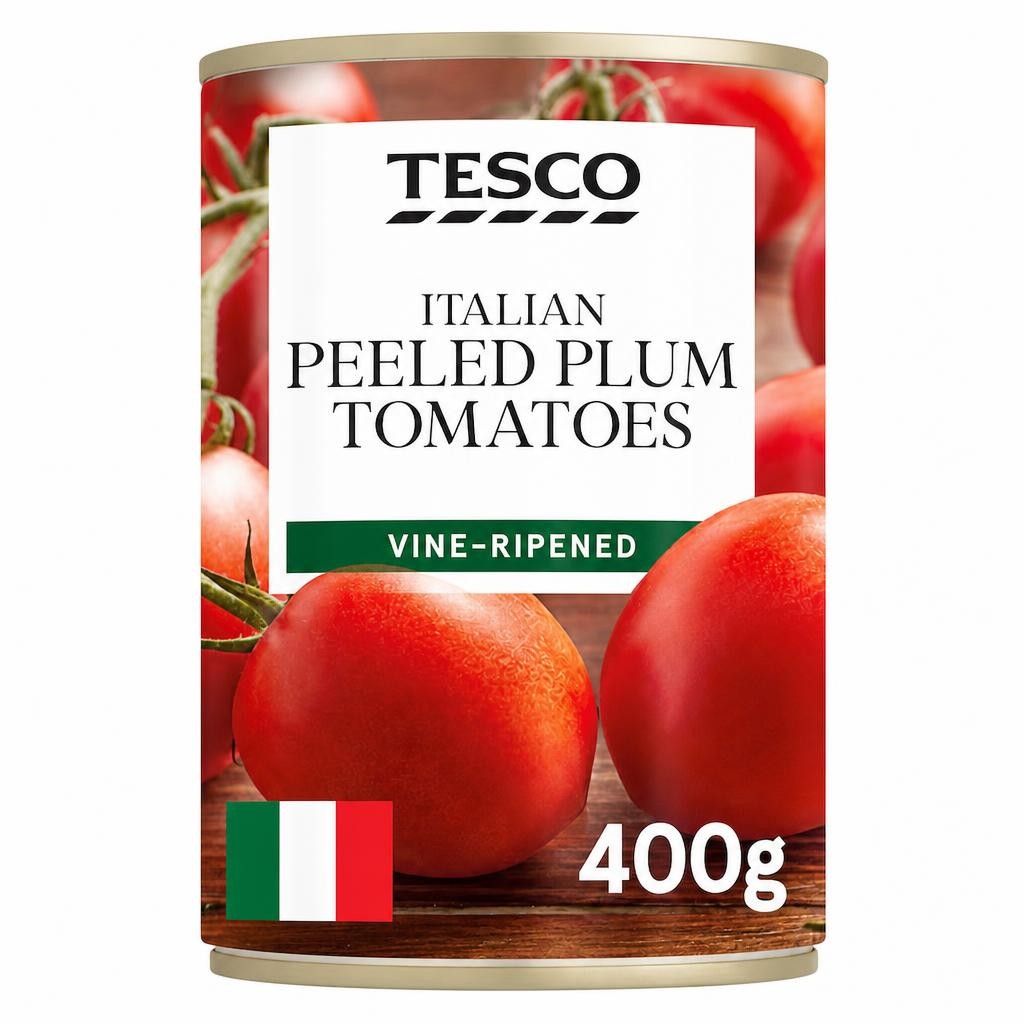 Tesco Italian Peeled Plum Tomatoes 400G