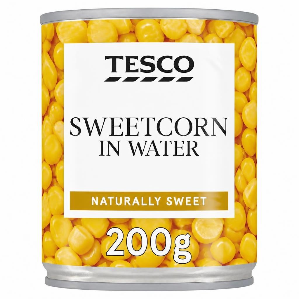 Tesco Naturally Sweet Sweetcorn 200G