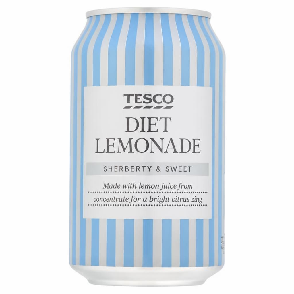Tesco Diet Lemonade 330Ml