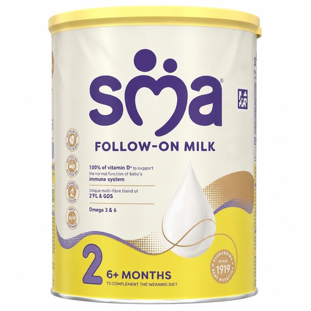 SMA Follow-On Baby Milk Powder Formula 6-12 Months 800 G