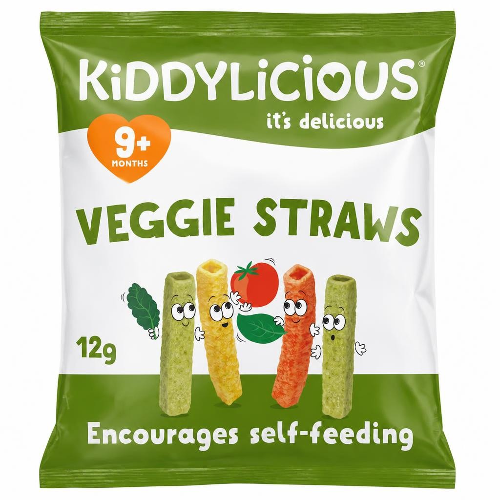 Kiddylicious Veggie Straws 12G