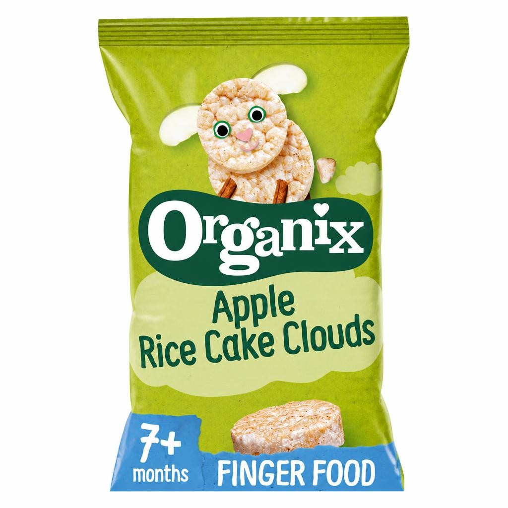 Organix Apple Rice Cake Clouds 40G