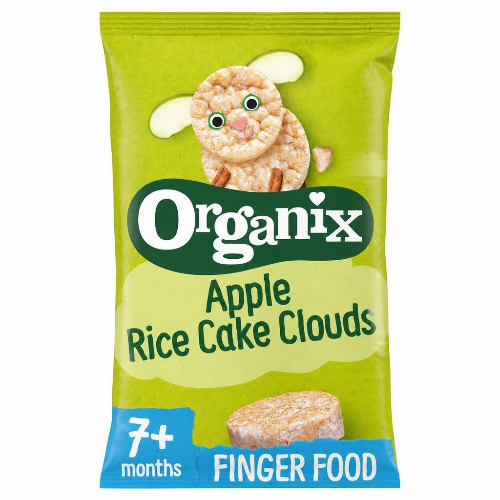 Organix Apple Rice Cake Clouds 40G