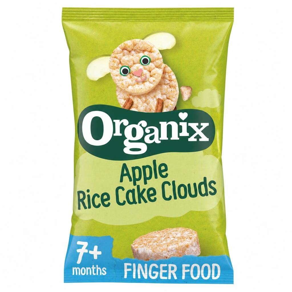 Organix Apple Rice Cake Clouds 40G