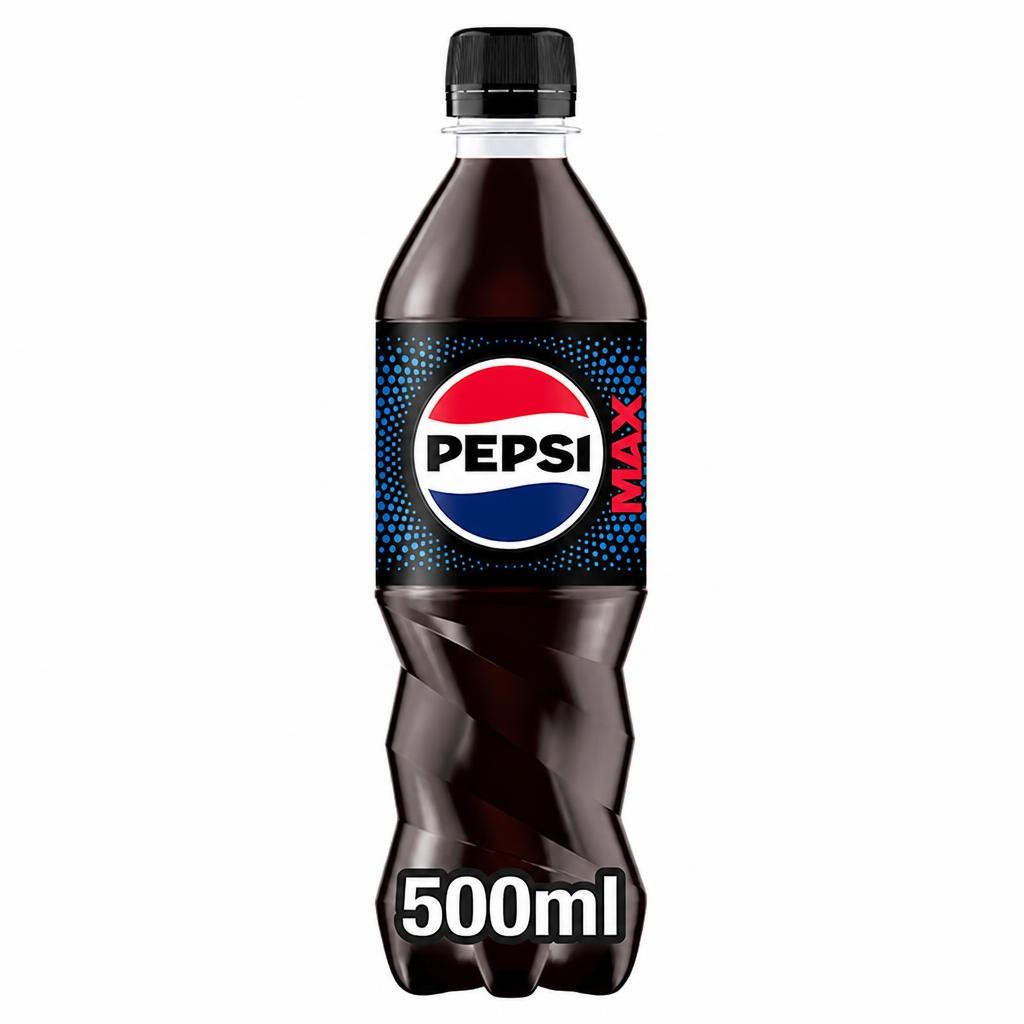 Pepsi Max No Sugar Cola Bottle 500ml