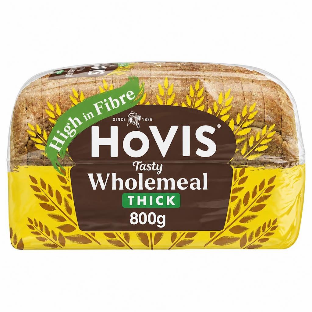 Hovis Wholemeal Thick Sliced Bread 800g