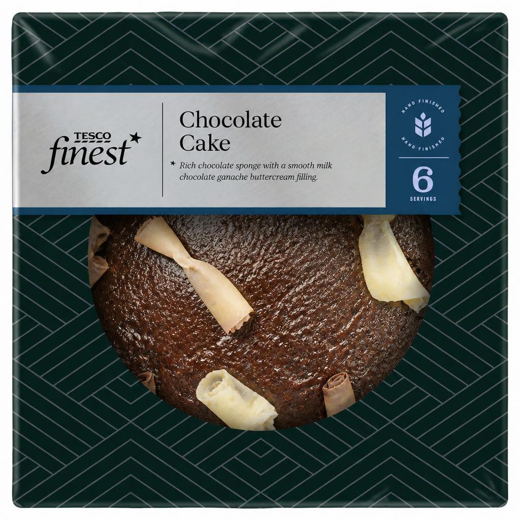Tesco Finest Chocolate Cake 6 Servings