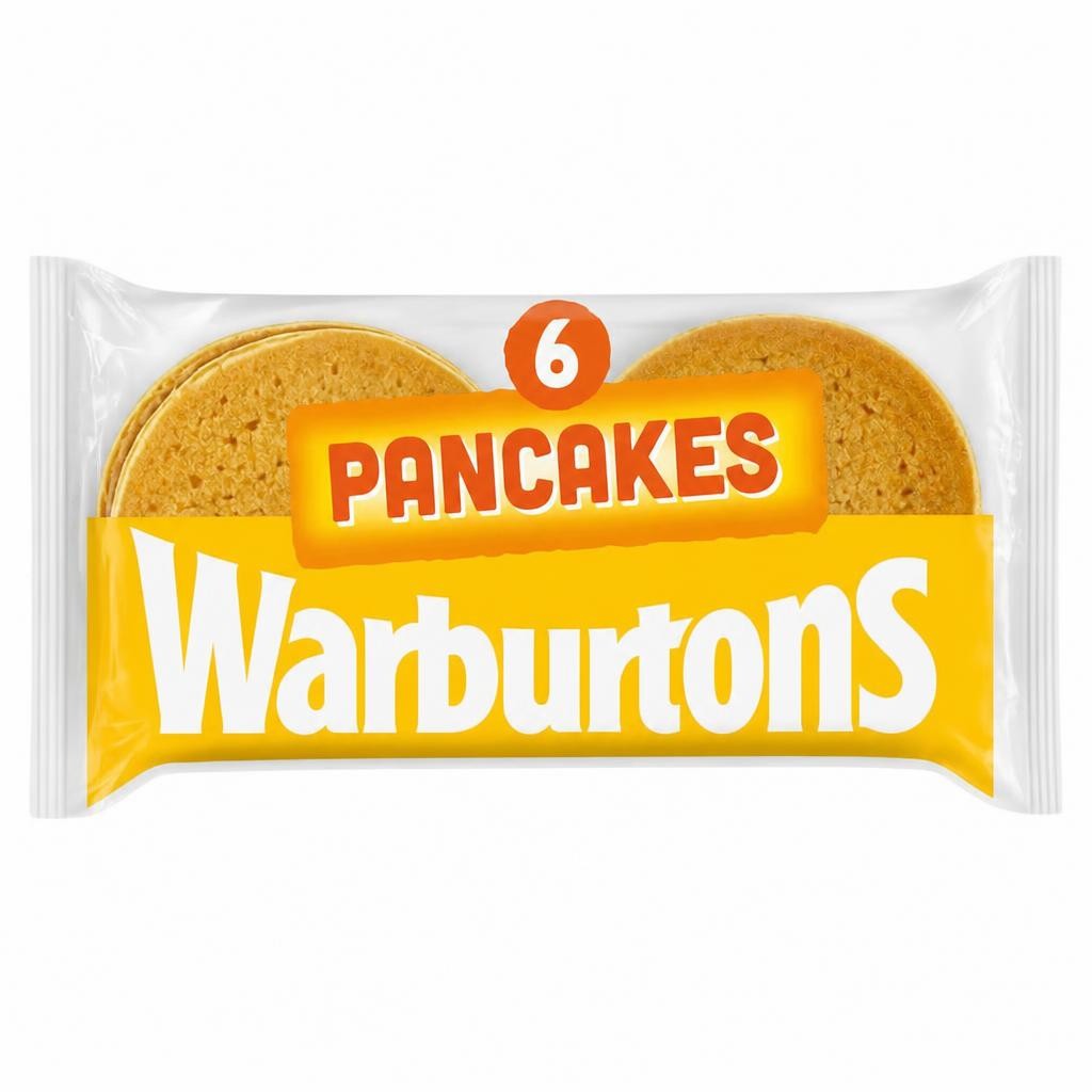 Warburtons Soft Pancakes 6 Pack