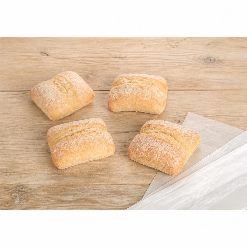 Tesco Ciabatta Roll 4 Pack