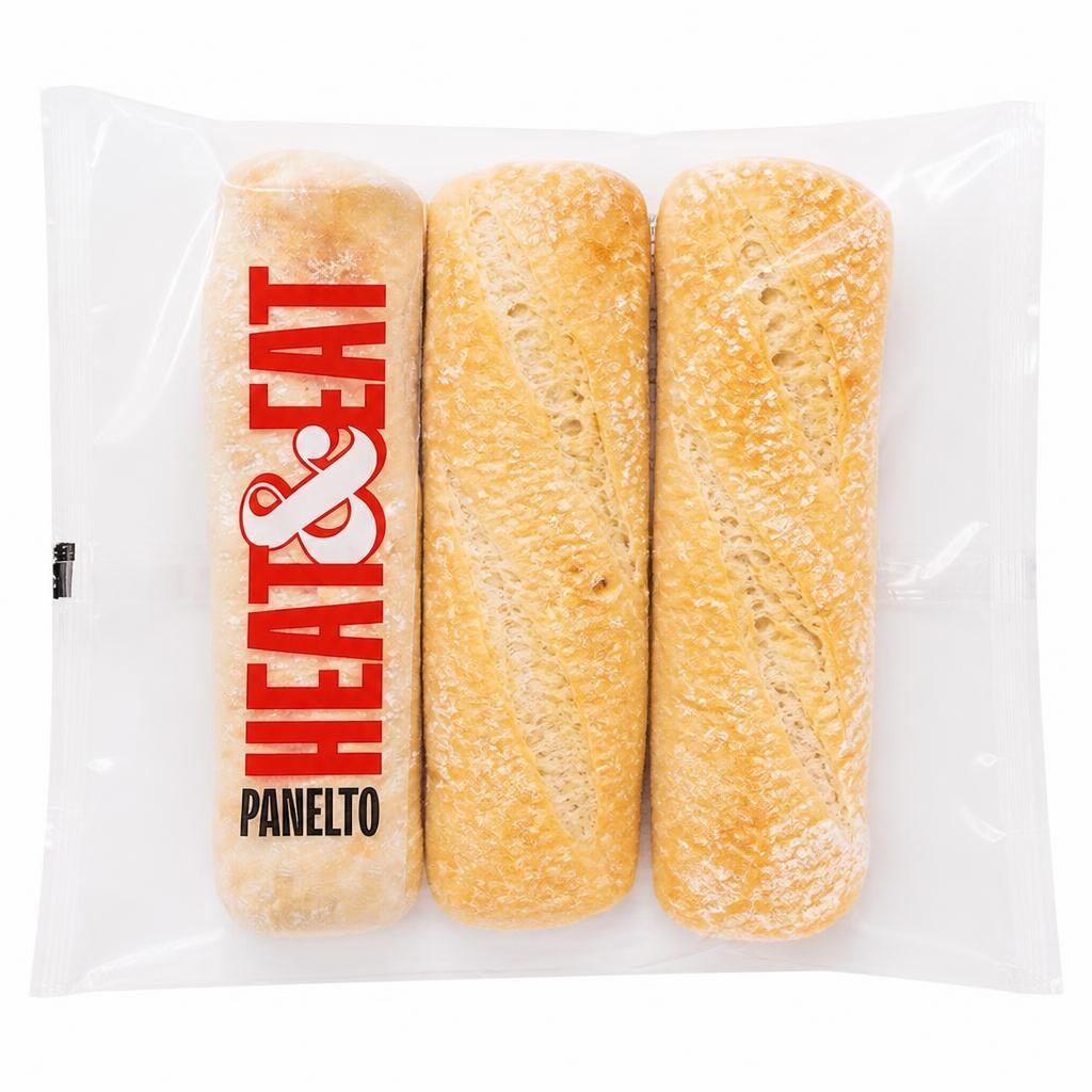 Heat & Eat White Baguette 3 Pack