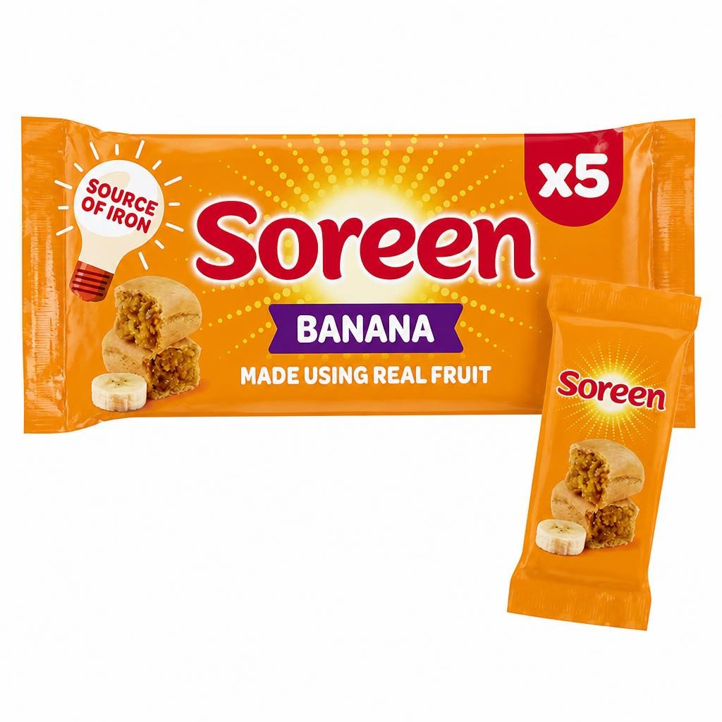 Soreen Banana Lunchbox Loaves 5 Pack
