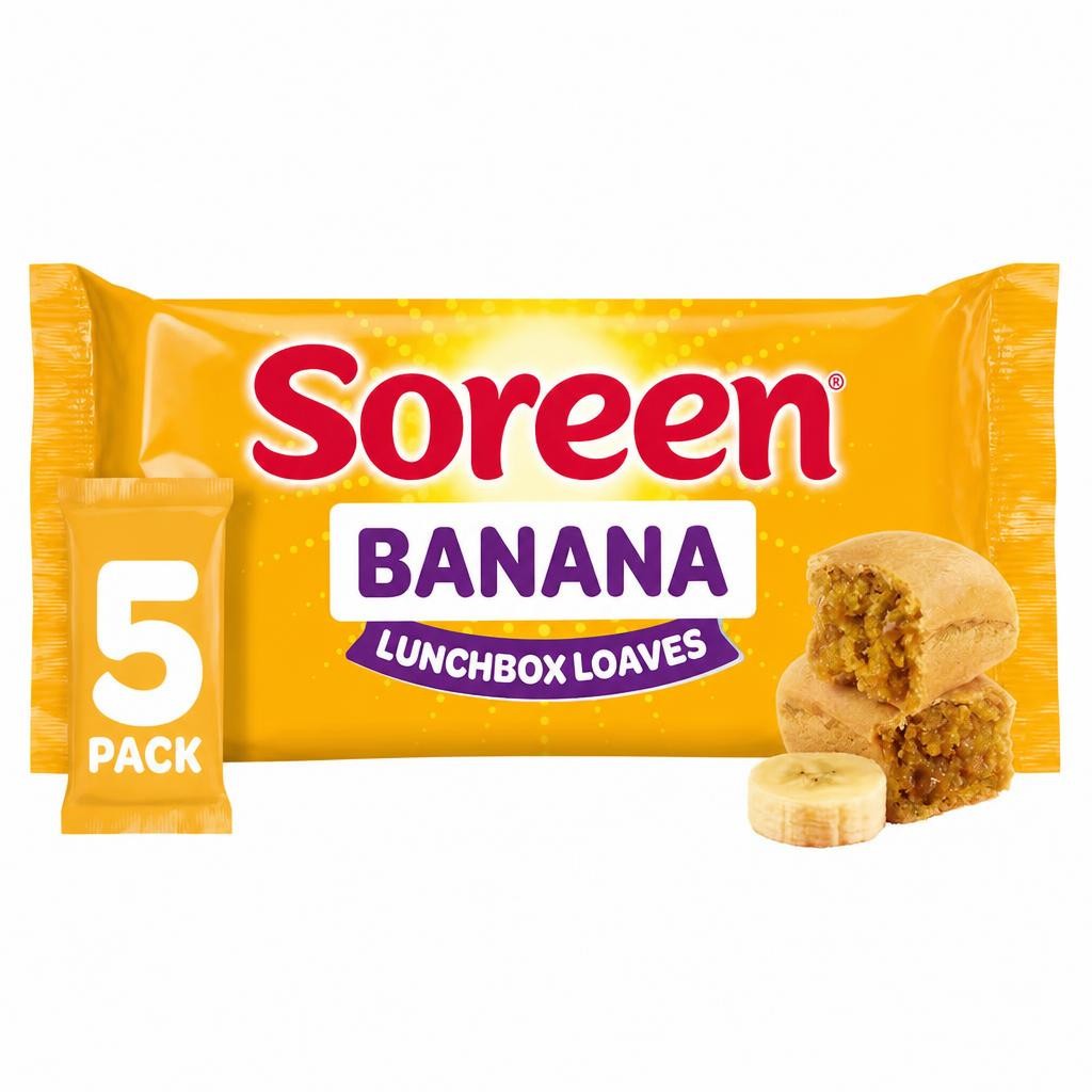 Soreen Banana Lunchbox Loaves 5 Pack