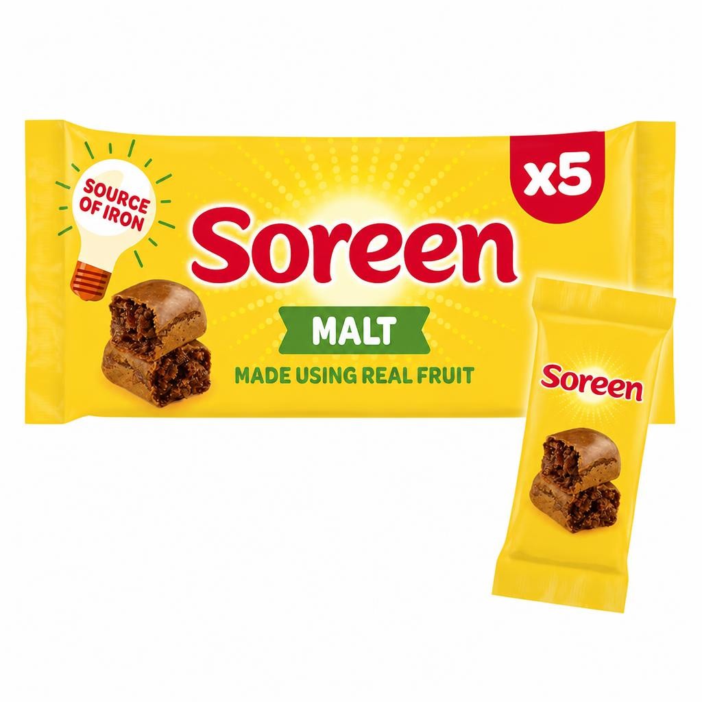 Soreen Malt Lunchbox Loaves 5 Pack