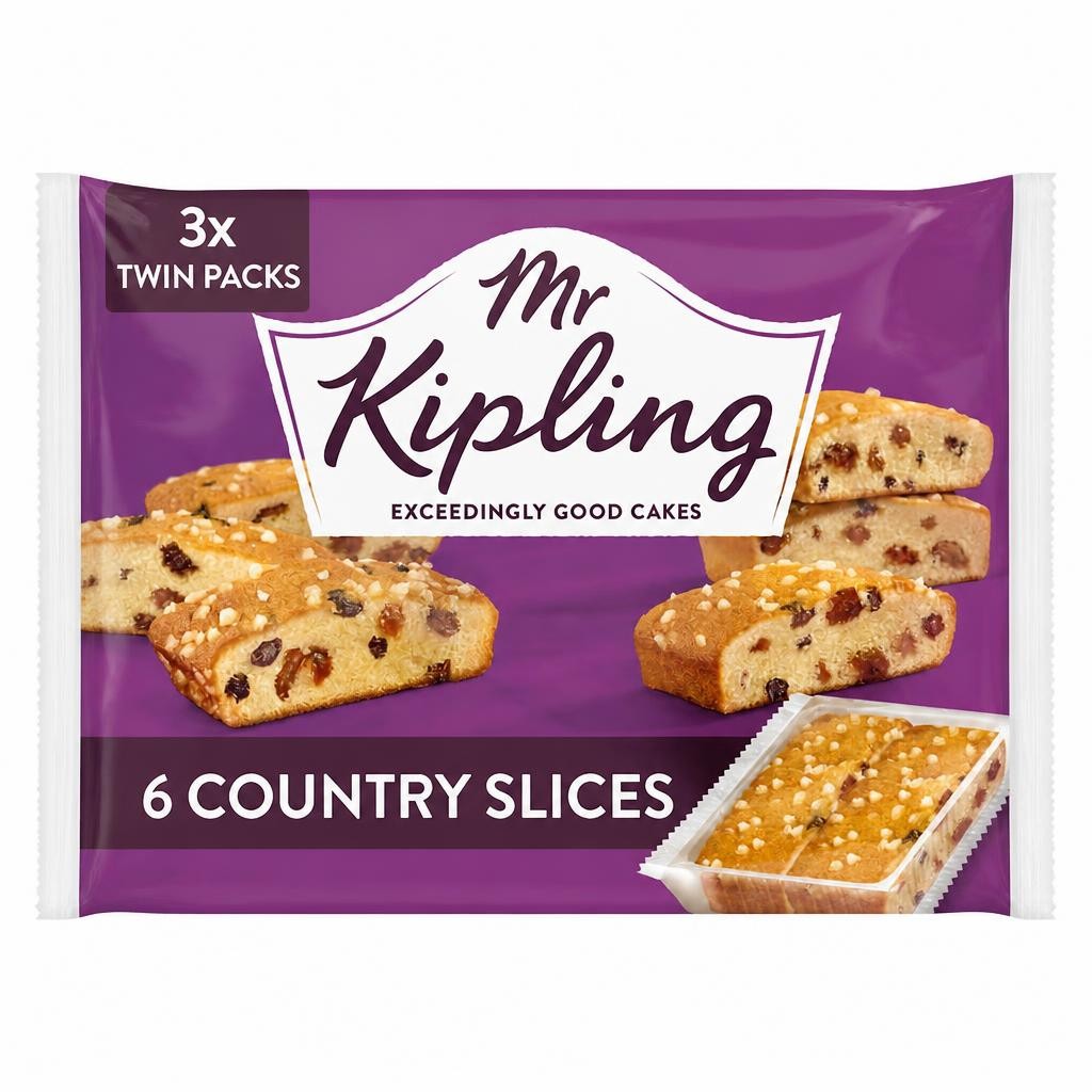 Mr Kipling Country Cake Slices 6 pack