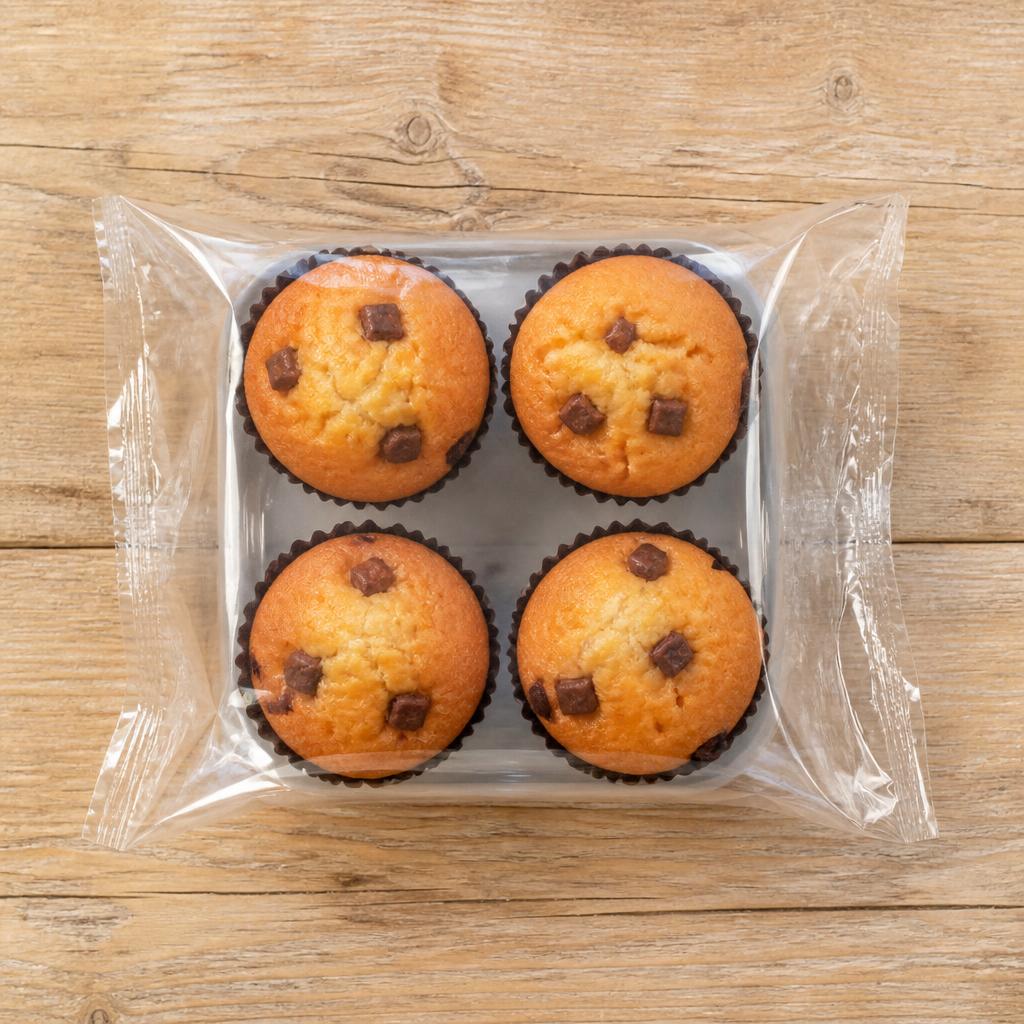 Tesco Chocolate Muffins 4 Pack