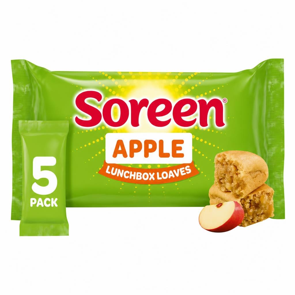 Soreen Apple Lunchbox Loaves 5 Pack 150g