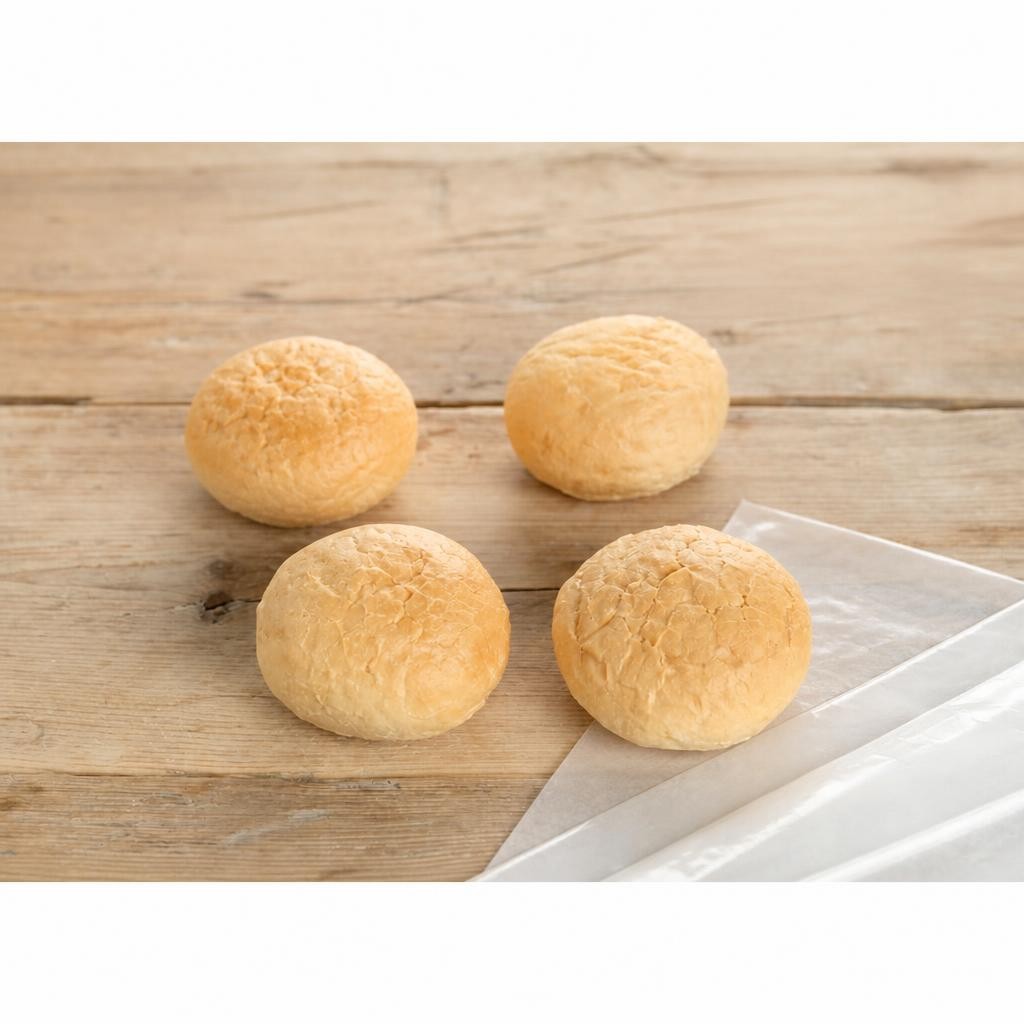 Tesco Crusty Rolls 4 Pack