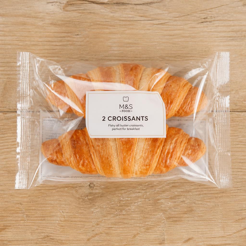 Tesco All Butter Croissant 2 Pack