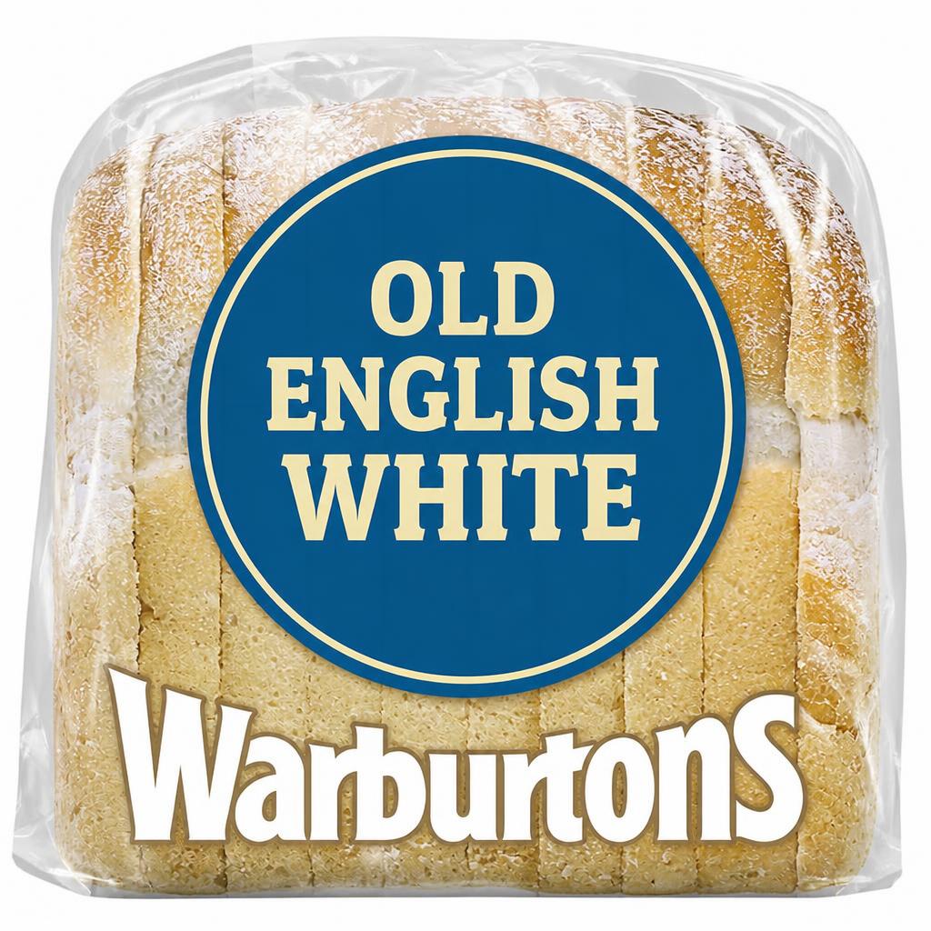 Warburtons Premium Old English Sliced White Bread 400g