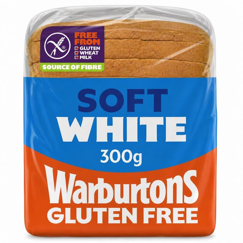 Warburtons Gluten Free White Loaf 300G