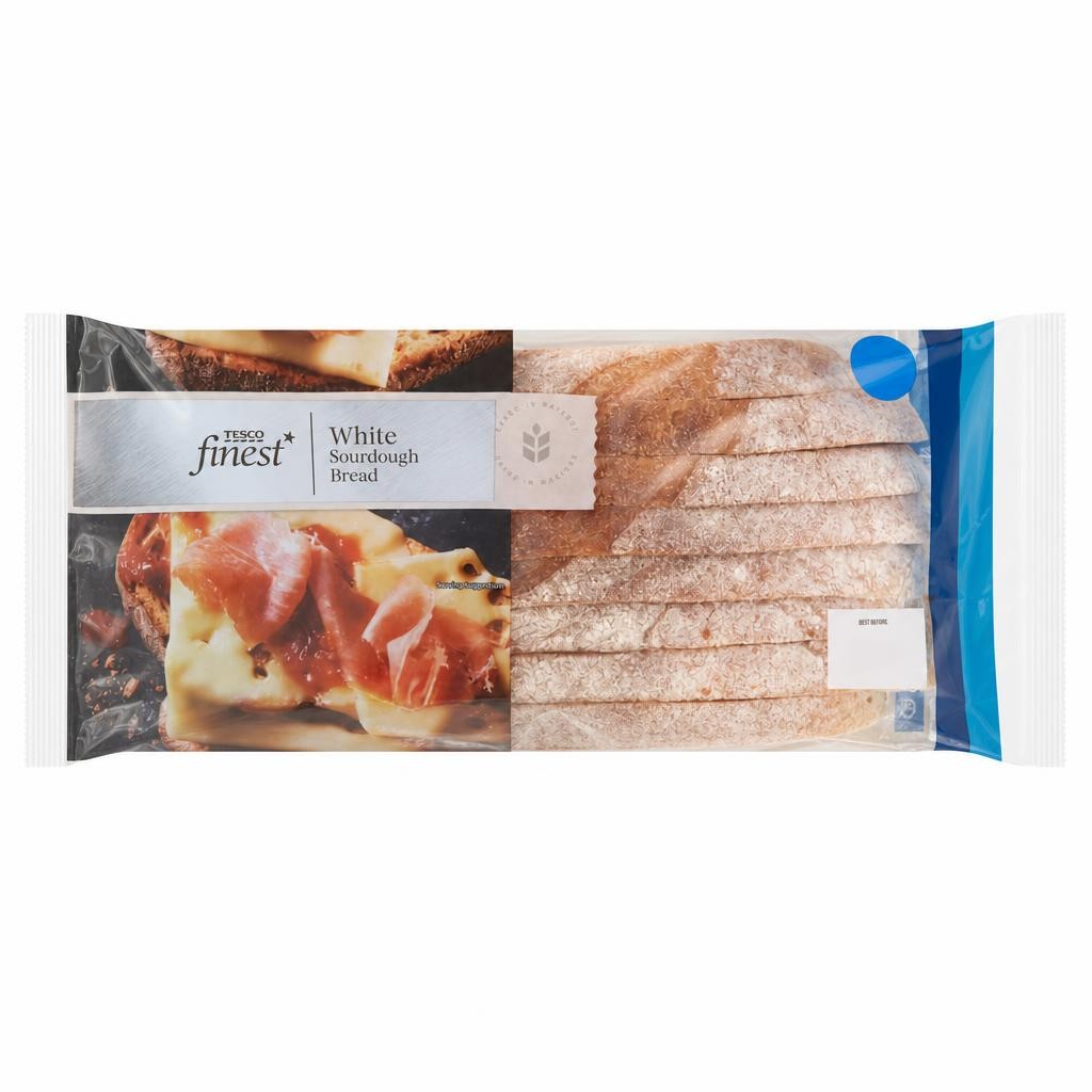 Tesco Finest White Sourdough Loaf 400G