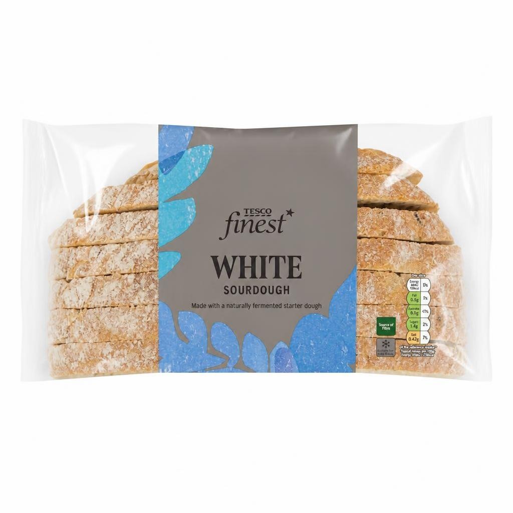 Tesco Finest White Sourdough Loaf 400G