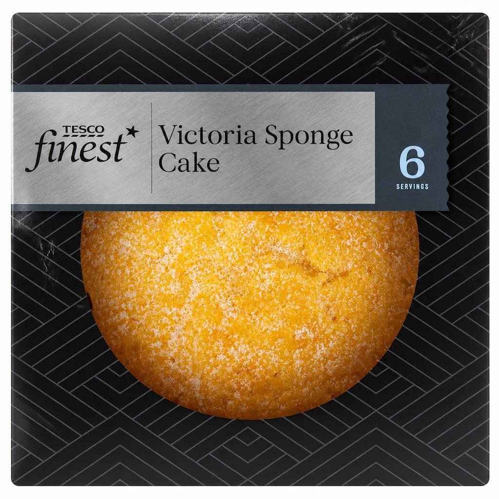 Tesco Finest Victoria Sponge Cake 6 Servings