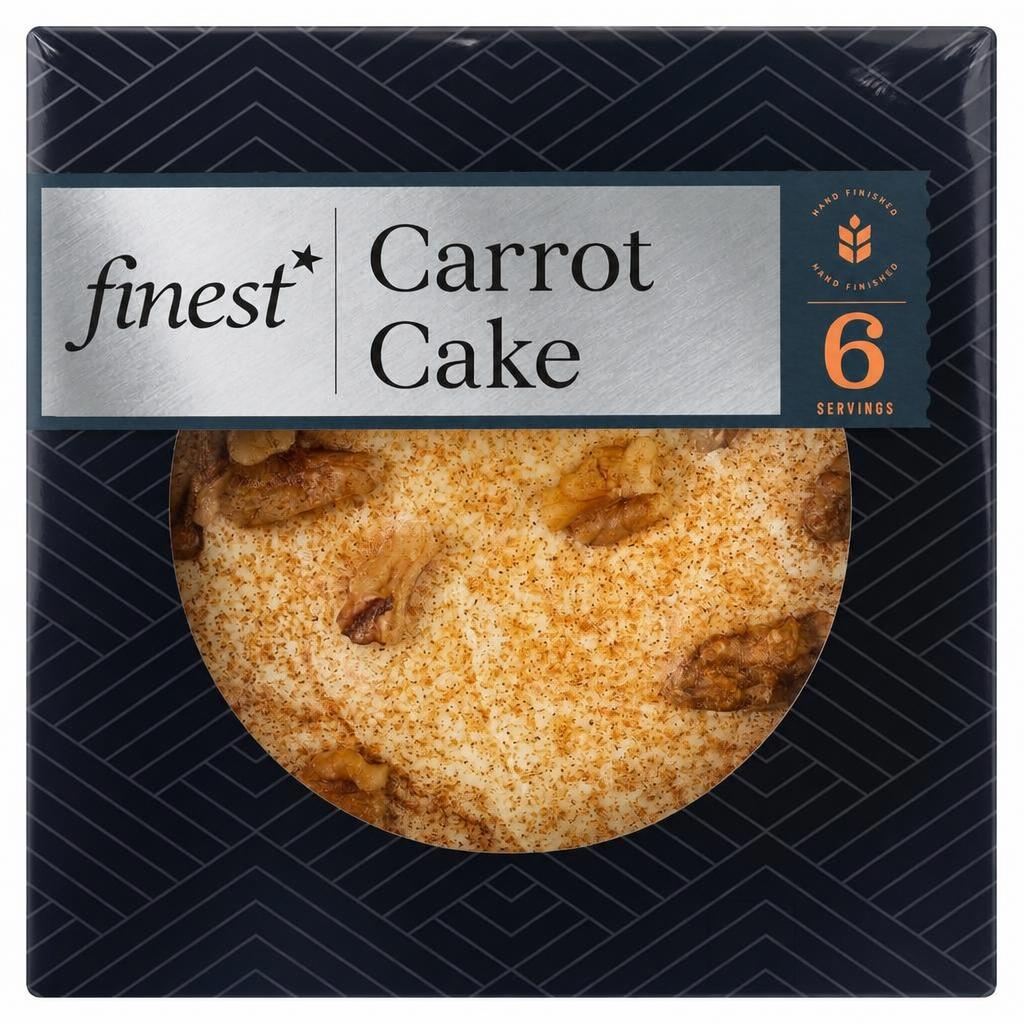 Tesco Finest Carrot Cake 6 Servings