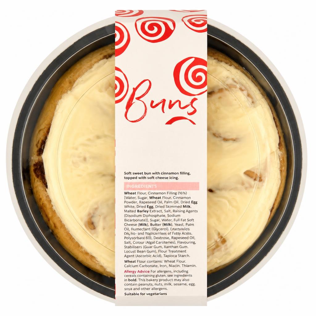 Tesco Cinnamon Tear & Share Bun