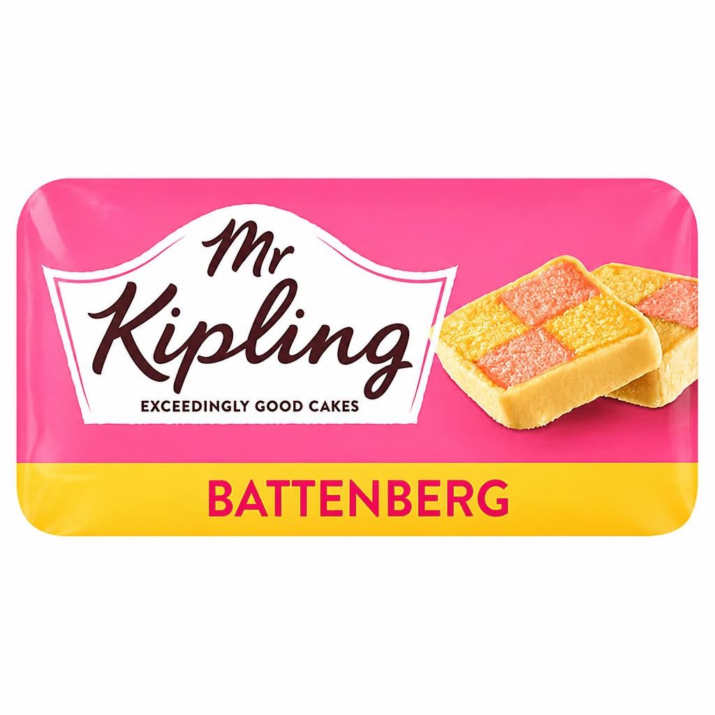 Mr Kipling Exceedingly Good Battenberg Cake