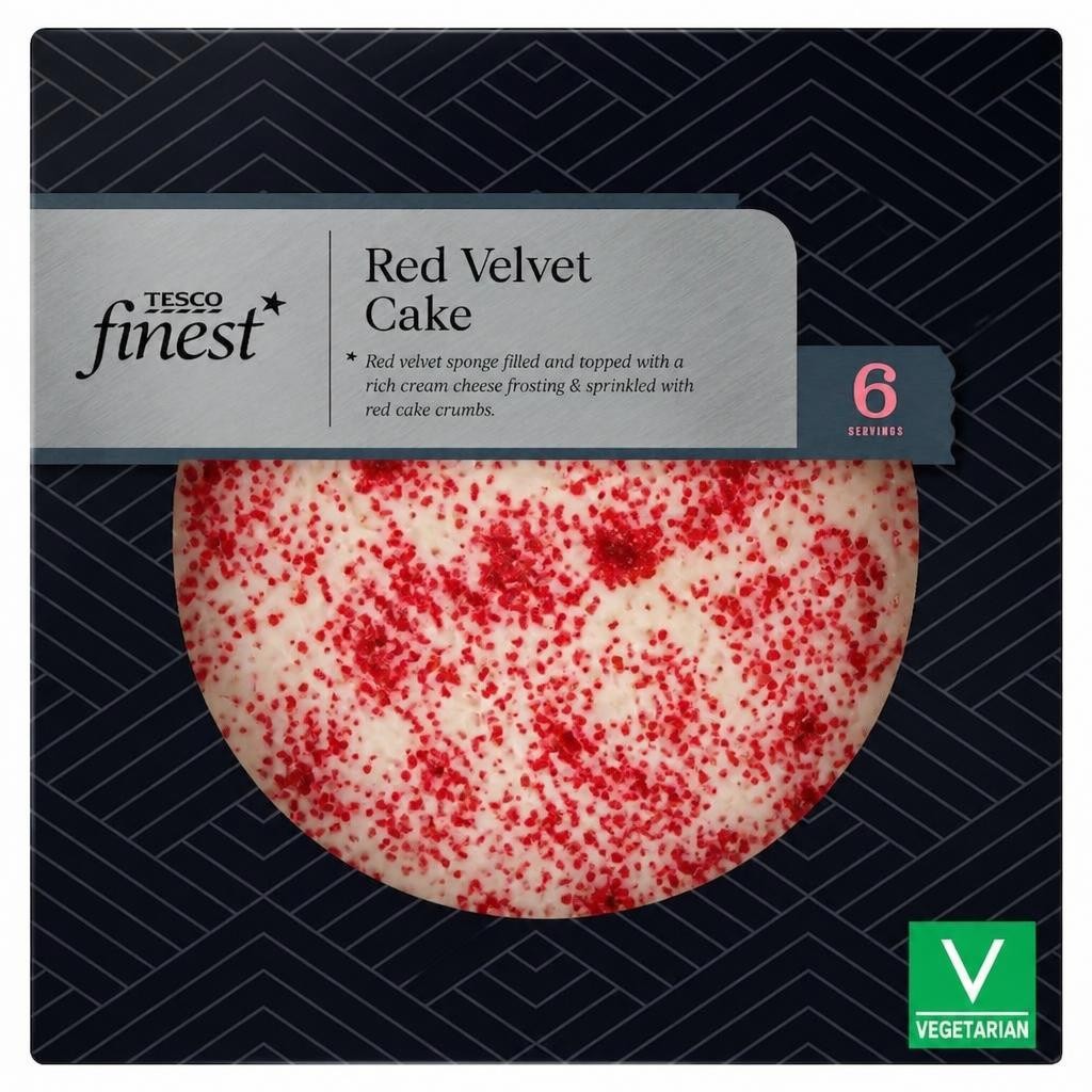 Tesco Finest Red Velvet Cake 6 Servings