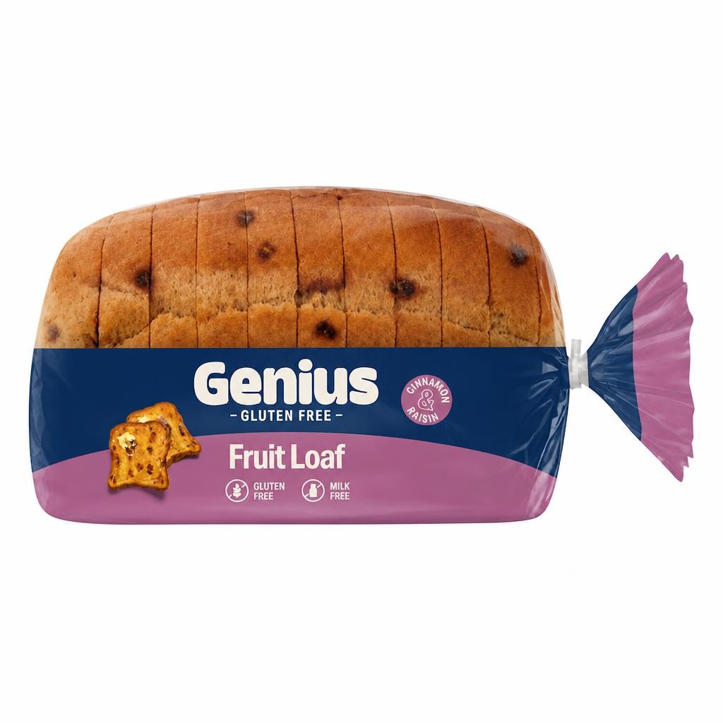Genius Gluten Free Cinnamon & Raisin Spicy Loaf 400g