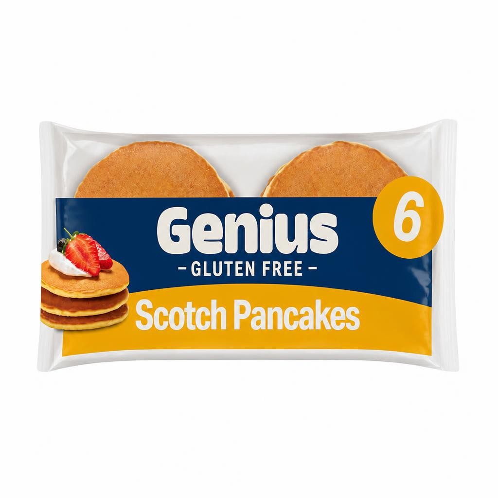 Genius Gluten Free Pancakes 6 pack