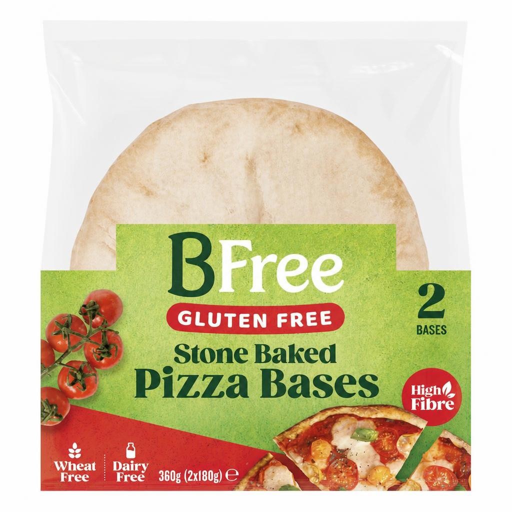 BFree Stone Baked Pizza Bases 360g