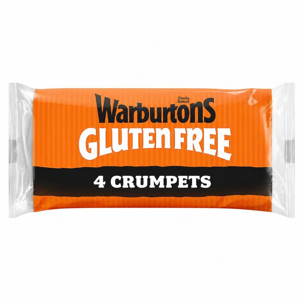Warburtons Gluten Free Crumpets 4 Pack