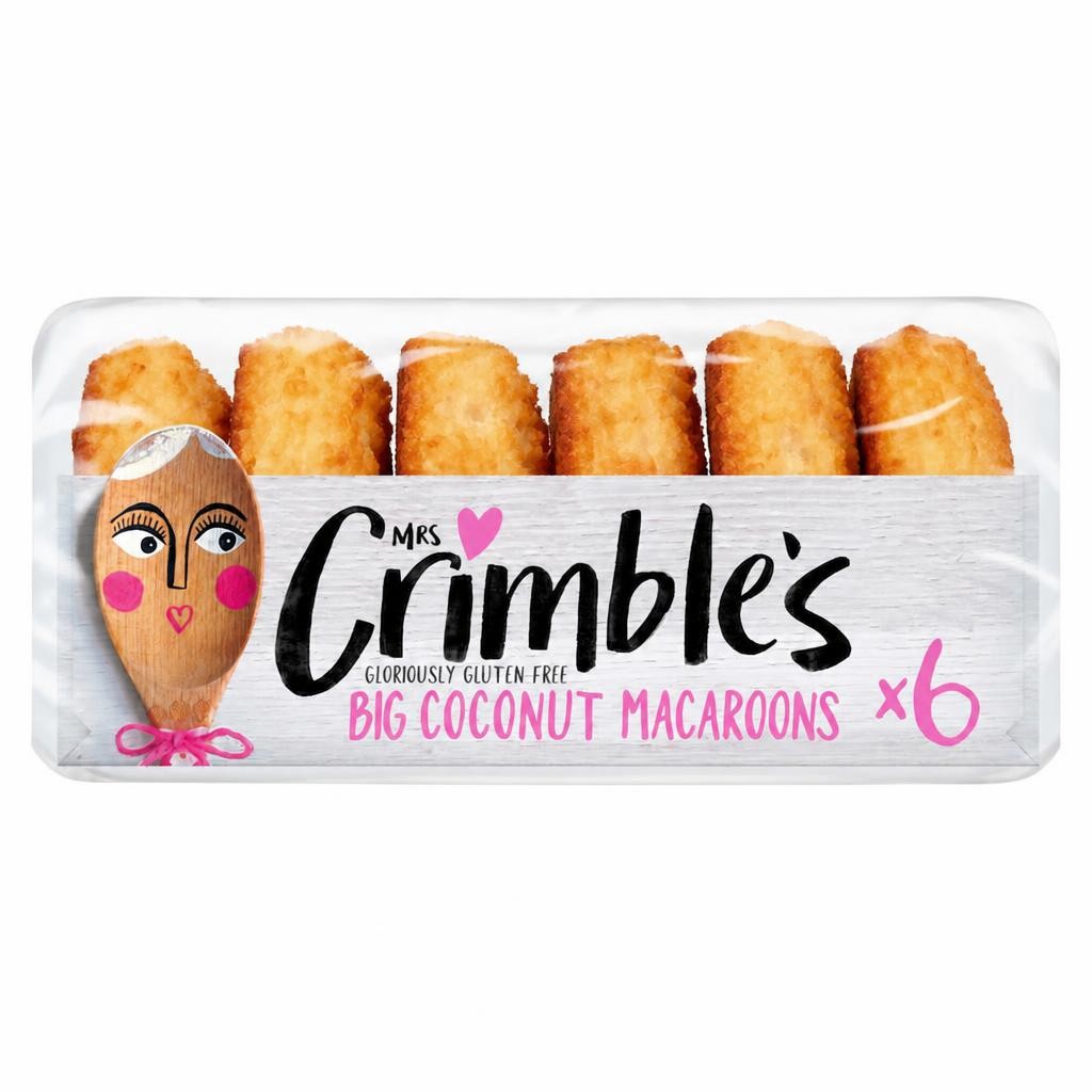 Mrs Crimble's Big Gluten Free Coconut Macaroons 180g