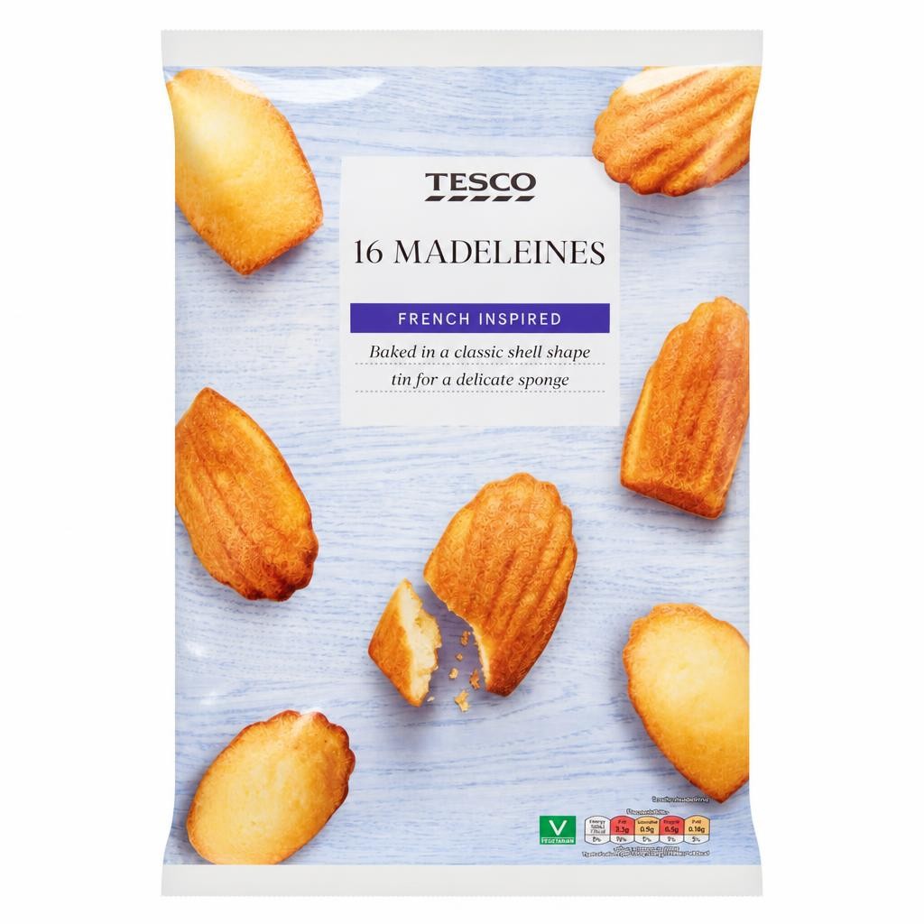 Tesco Madeleines - French Inspired 400g