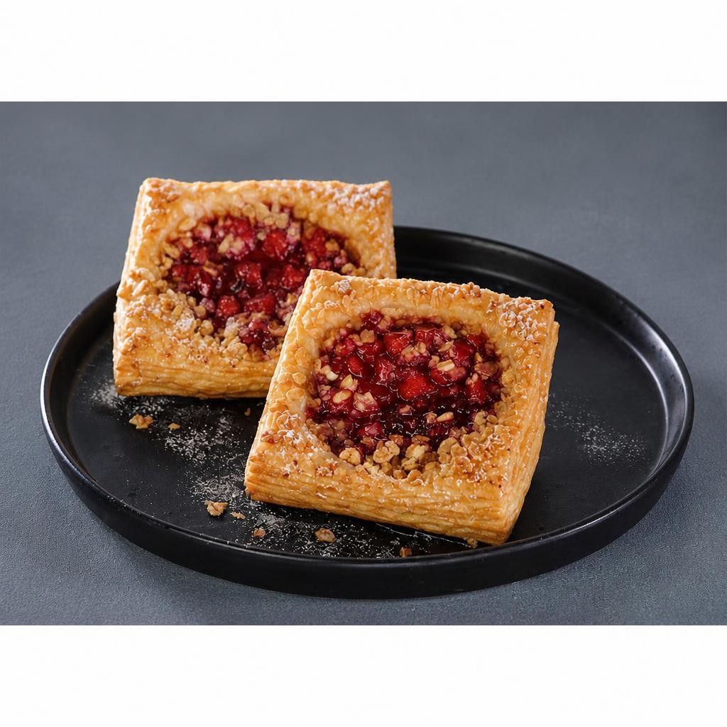 Tesco Finest Apple & Blackberry Crumble Danish 2 Pack