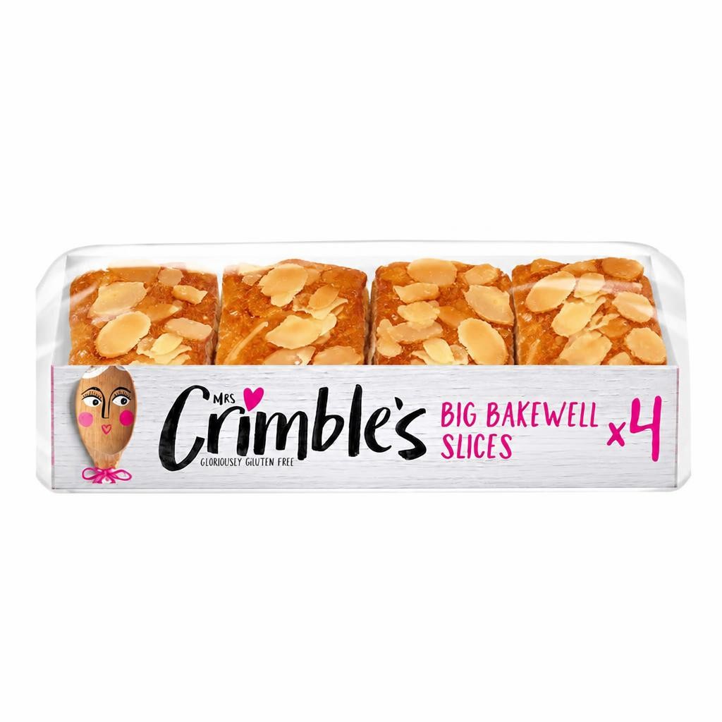 Mrs Crimble's Bakewell Slices 4 Pack