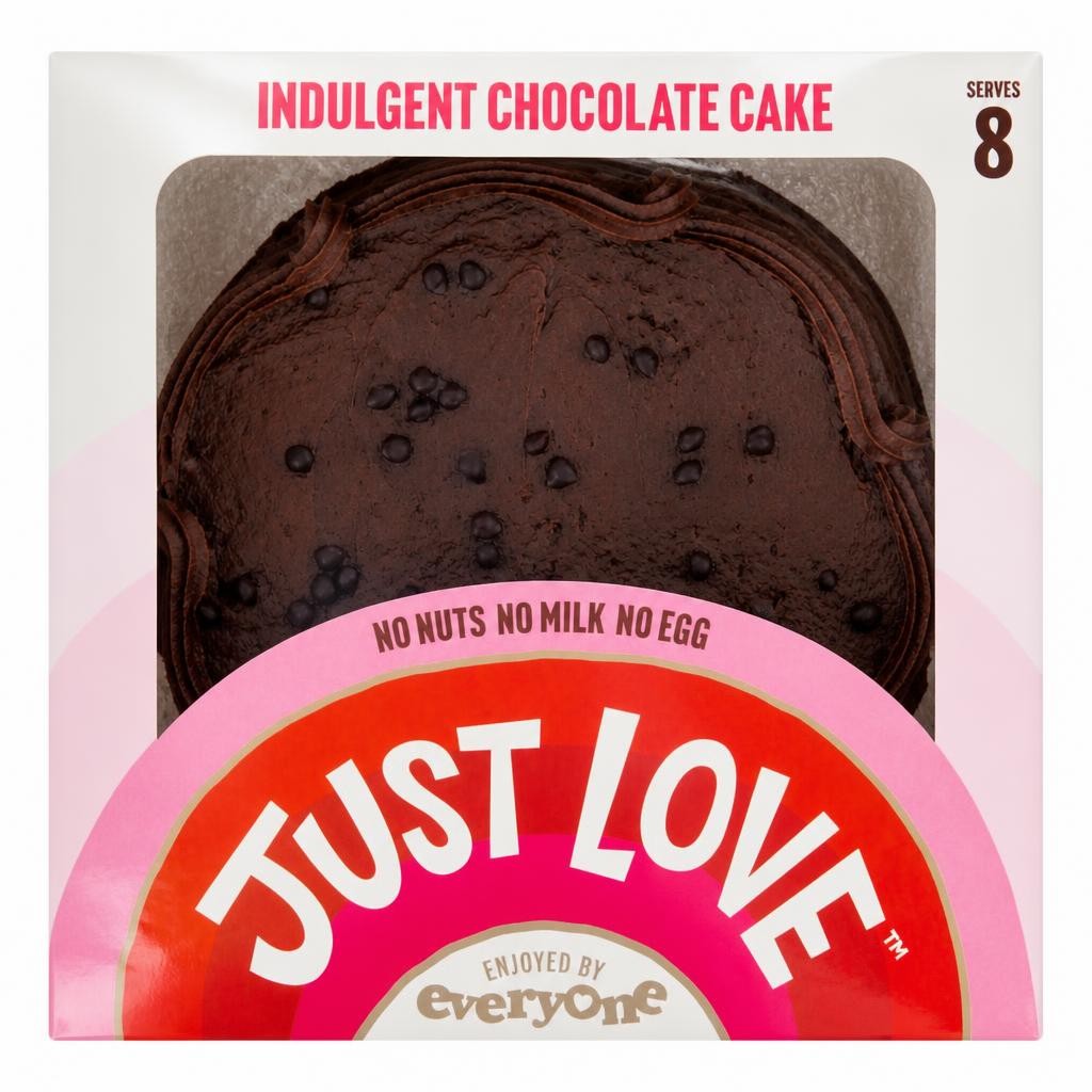 Just Love Food Indulgent Vegan Chocolate Cake